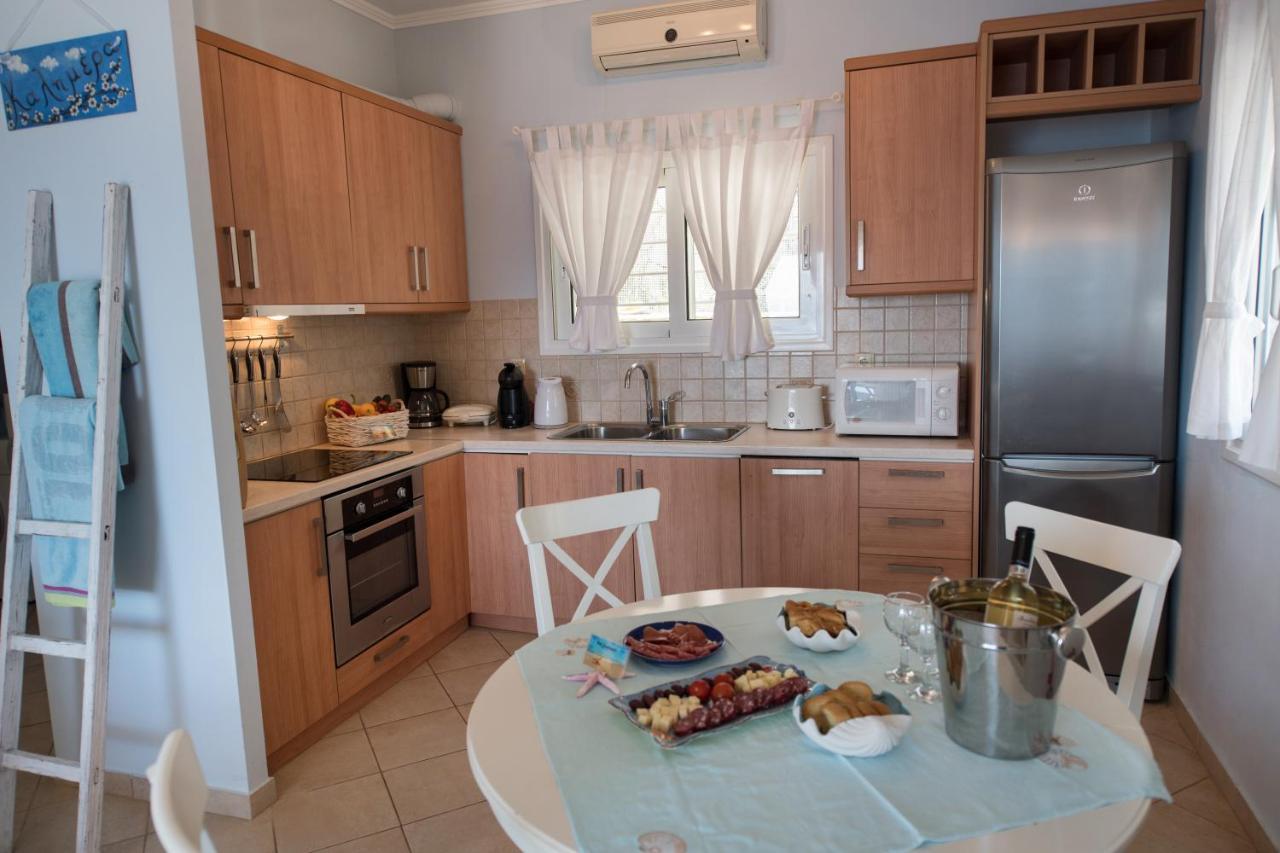 נידרי Villa Pasithea - Breathtaking Seaviews, Infinity Pool, Privacy, Close To The Beach מראה חיצוני תמונה