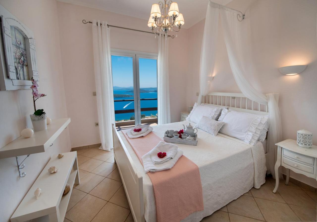 נידרי Villa Pasithea - Breathtaking Seaviews, Infinity Pool, Privacy, Close To The Beach מראה חיצוני תמונה
